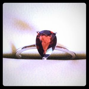 COPY - .925 Genuine Garnet Sterling Silver